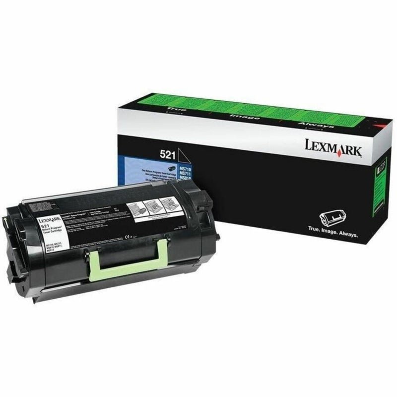 Lexmark خرطوشة حبر معاد تصنيعها من ليكسمارك - سوداء - Image 2